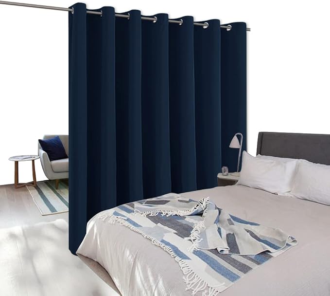 NICETOWN Room Separating Divider, Room Divider Curtain Screen Partition - Image 2