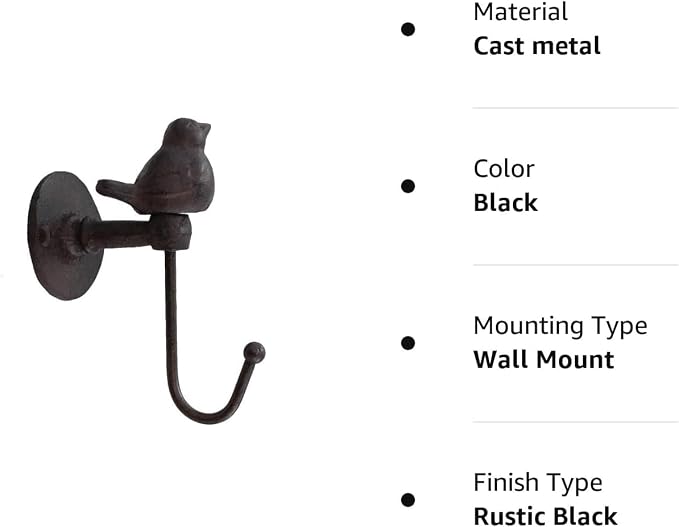 YukaBa 520013 Songbird Wall Hook - Image 4