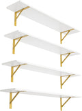 DINZI LVJ Long Wall Shelves, 39.4Inch Wall Mounted Shelves, Floating Shelves by DINZILVJ