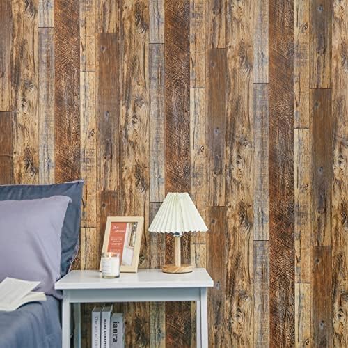 TANONE Wood Contact Paper Kitchen Peel and Stick Wallpaper, Self Adhesive - Image 3