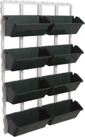 Vertical Garden Wall Planter, 4-Tier Stackable Wall Planter Indoor Outdoor by Unknown