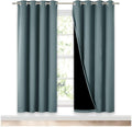 NICETOWN 100% Blackout Window Curtain Panels, Full Light Blocking Drapes by NICETOWN