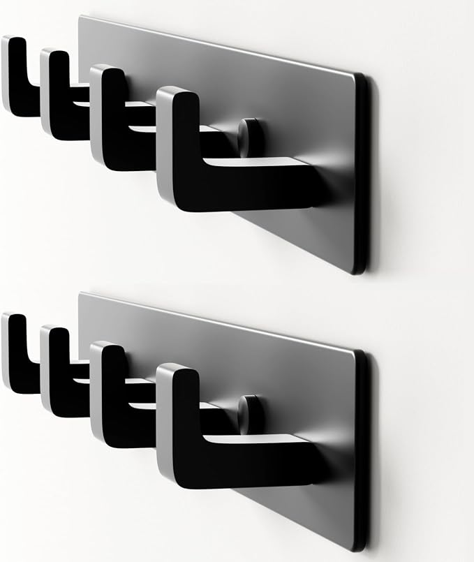 GWAAZXGZ Black Coat Rack Wall Mount by GWAAZXGZ