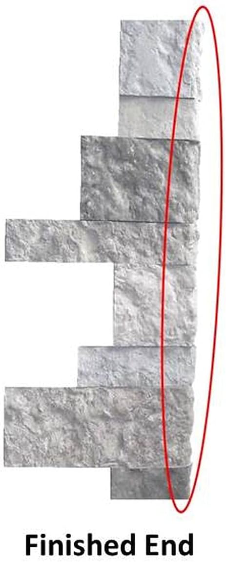 AirStone Corner/Finished End Stones: Spring Creek Color Blend, Manufactured - Image 2