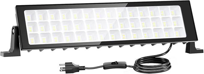 Onforu 1Pack LED Shop Lights, 100W 14000lm Plug in Ultra Bright LED Work Lights by Onforu