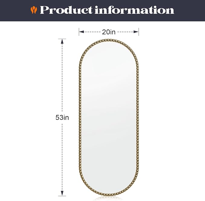 Champagne Bronze Bathroom Mirror - Image 2