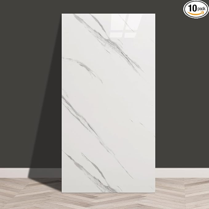Haimin Wall Panels Peel and Stick 10 Pieces 23.6x11.8in Lightweight Backsplash by HaiminHomeDecorWallpaper
