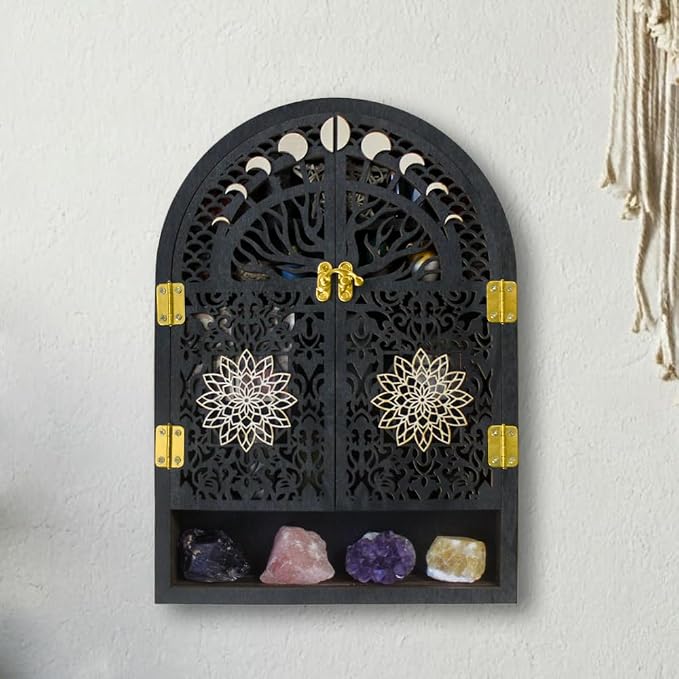 Small Tree of Life Crystal Display Shelf - Image 5