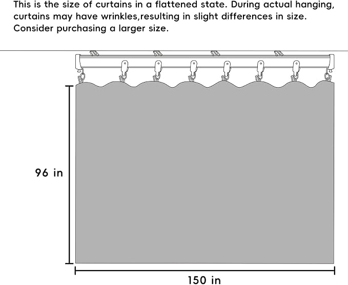 Room Divider Curtains Flexible Ceiling Tracks set Curtain track Ceiling Mount - Image 7