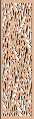 Ortonville Decorative Pierced Fretwork Wood Wall Panels, 29 3/8"W x 74 3/8"H x by EkenaMillwork