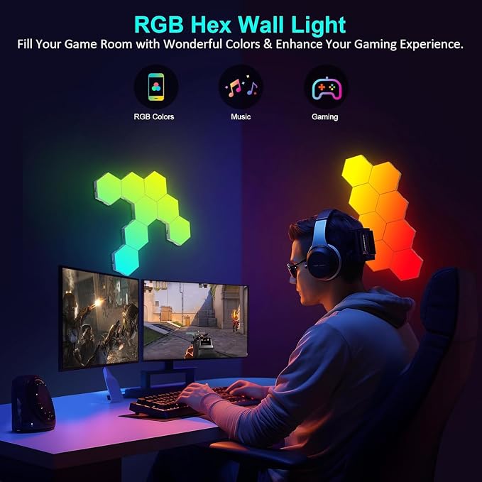 Kangtaixin Hexagon LED Lights 20 Pack - Image 3