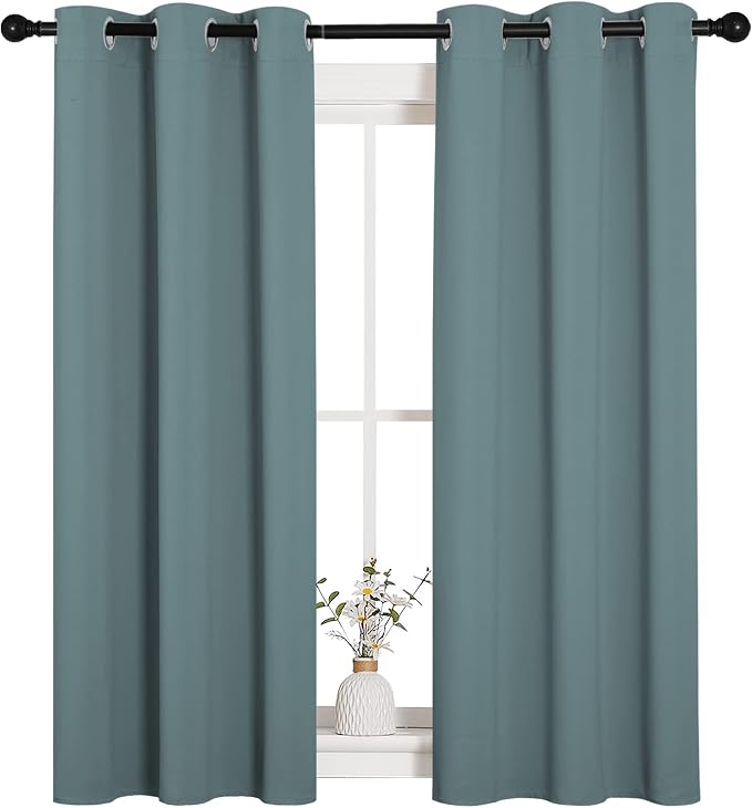 NICETOWN Modern Blackout Curtains Noise Reducing, Thermal Insulated and Privacy - Image 2