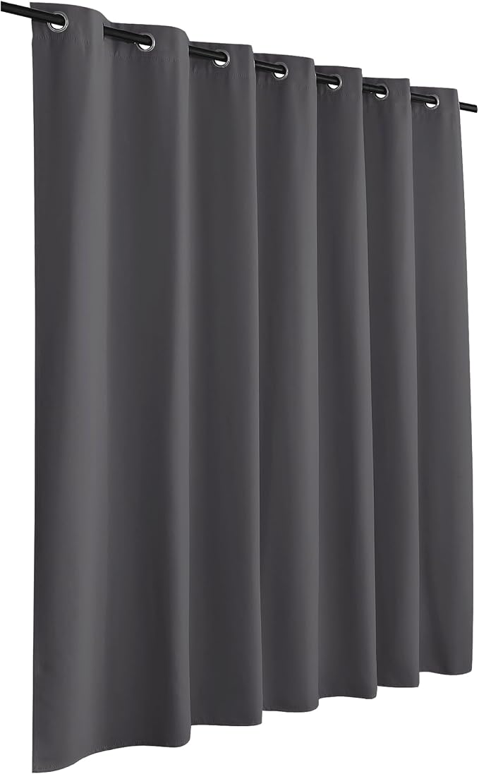 RYB HOME Privacy Curtain for Sliding Glass Door, Light Block Noise Reduce - Image 2
