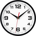 14 Inch Wall Clock Silent Non-Ticking Modern Clocks Battery Operated Large by Warminn