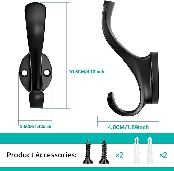 Coat Hooks Heavy Duty - Image 2