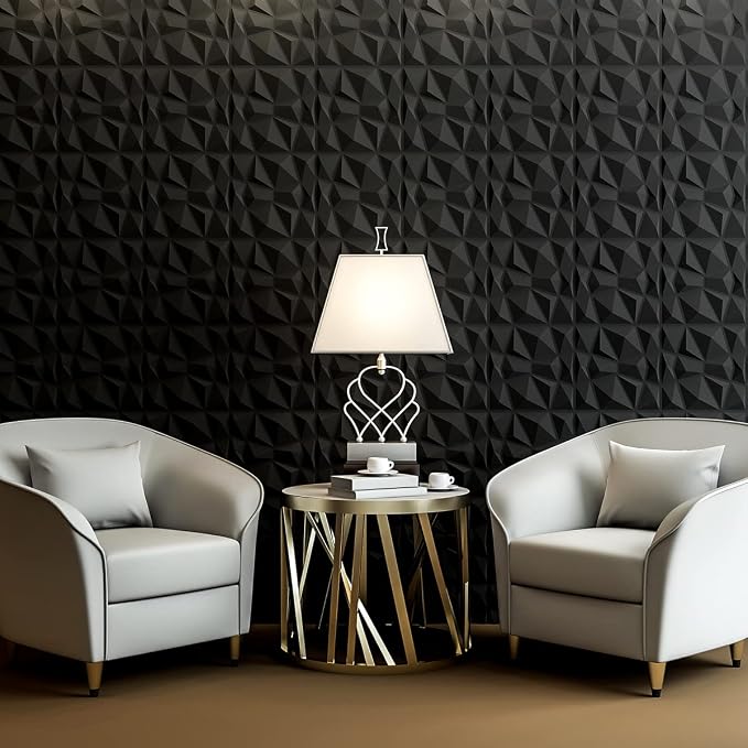 Art3d Decorative 3D Wall Panels in Diamond Design - Image 2