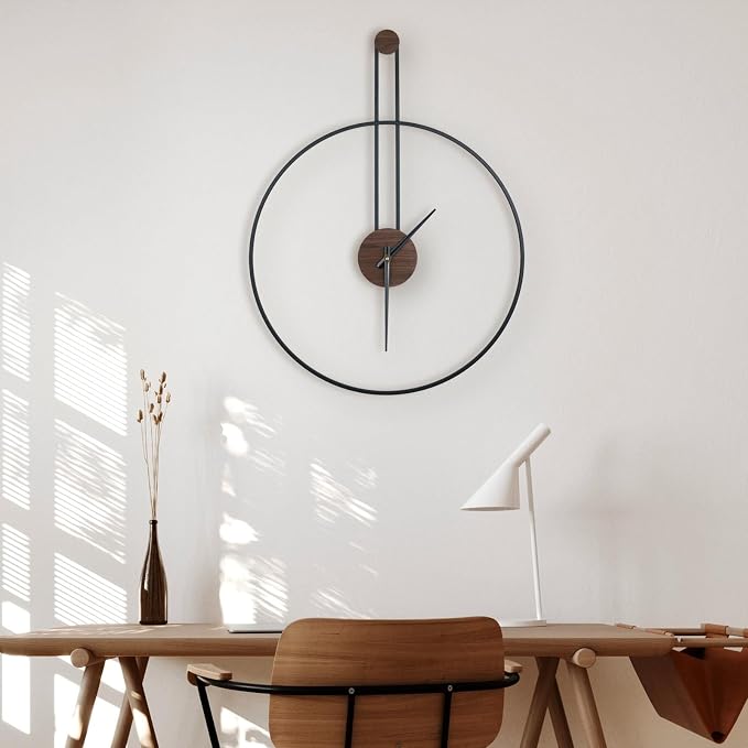 DRELIFAM Modern Wall Clock Large Wall Clocks - Image 4
