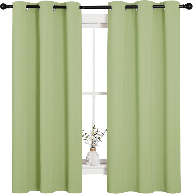 NICETOWN Curtains for Bedroom, Grommet Top Blackout Drapes for Son's Room - Image 8