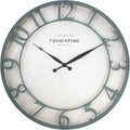 Presentime & Co 21" Farmhouse Series Wall Clock, Vintage Style, Retro Clock by Presentime