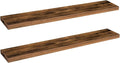 HOOBRO Floating Shelves for Wall, Wall Mounted Shelf Set of 2, 47.2" Hanging by HOOBRO