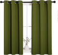 NICETOWN Christmas Bedroom Curtain Panels Blackout Draperies, Holiday Christmas by NICETOWN