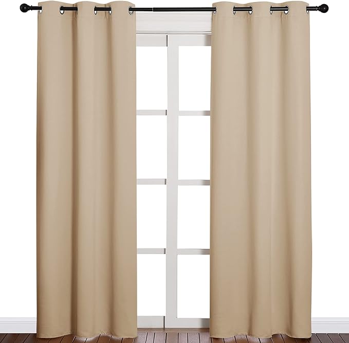 NICETOWN Thermal Insulated Eyelet Top Room Darkening Panels/Curtains/Drapes by NICETOWN
