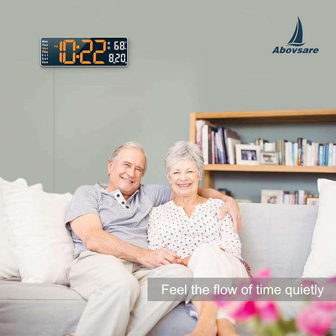 Digital Clock, Digital Wall Clock - Image 9