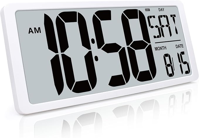 TXL 18.44" Large Digital Wall Clock by TXL