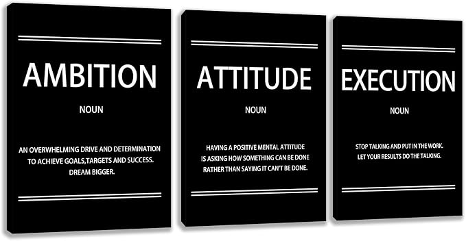 Motivational Wall Decor Paintings Inspirational Office Wall Decor Posters by Kuiluuye