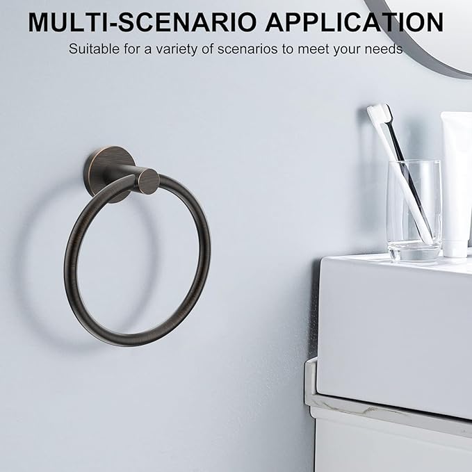 SetSail Towel Holder Stainless Steel Towel Ring - Image 7