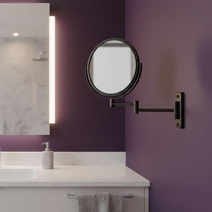JERDON Wall-Mounted Magnifying Mirror - Image 5