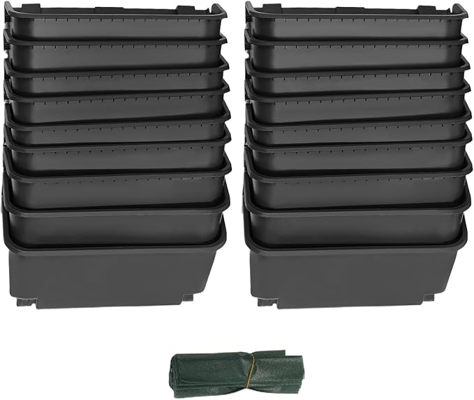 Vertical Garden Planter, 13 inch Wall Mounted Planter - Image 9