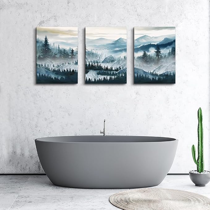 MHARTK66 Mountain Landscape Wall Art - Image 6