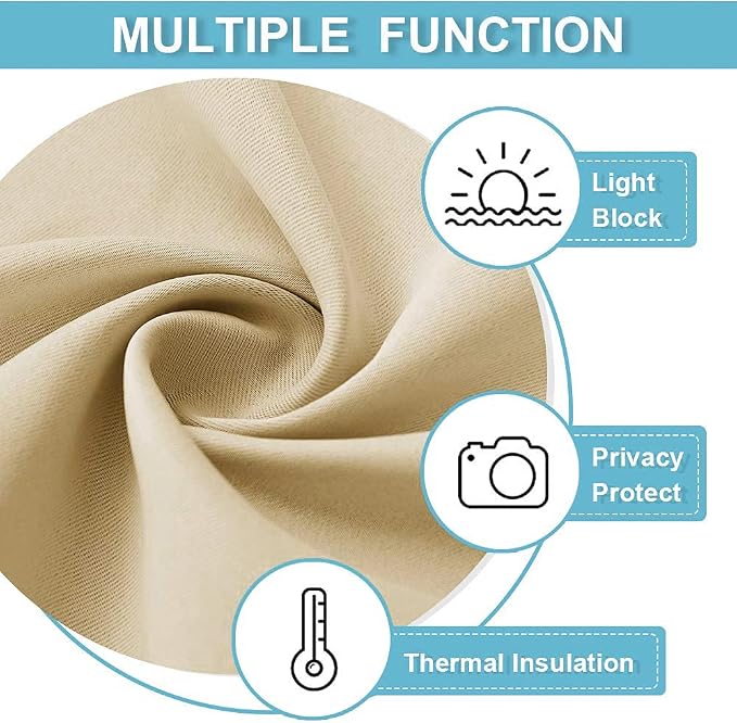 RYB HOME Room Dividers Curtain - Image 5