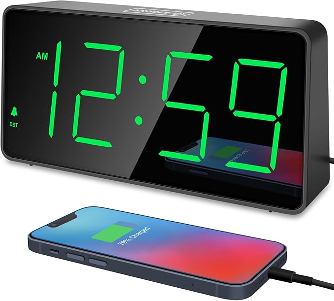 Peakeep Digital Clock, Alarm Clock by PEAKEEP
