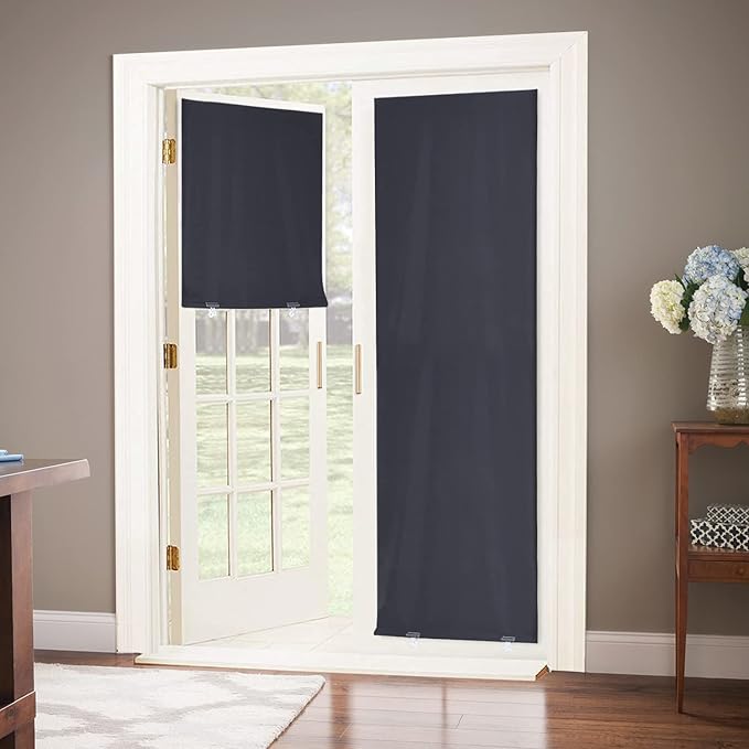 LazBlinds 100% Blackout Cordless Thermal Insulated UV Protection Privacy Curtain by LazBlinds
