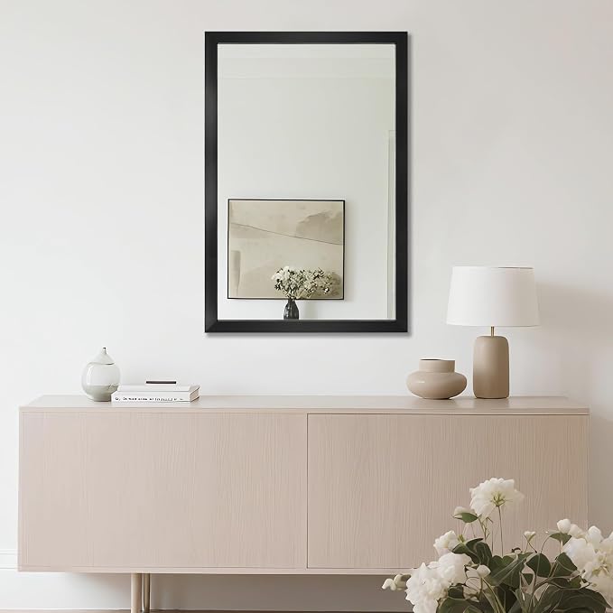 Ruomeng Rectangular Wall Mirror 24"x36" - Image 3