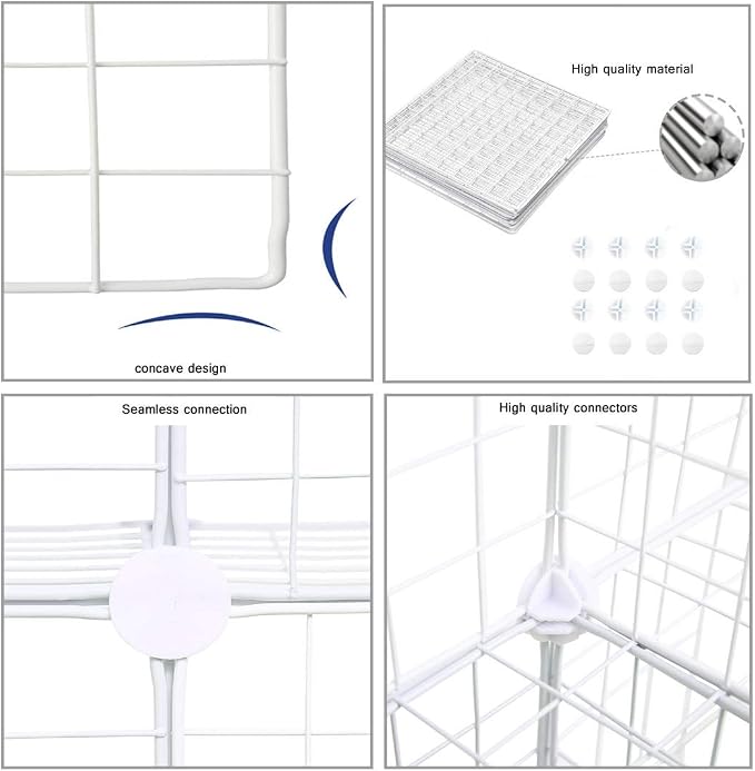 C&AHOME Wire Cube Storage, 6 - Image 8