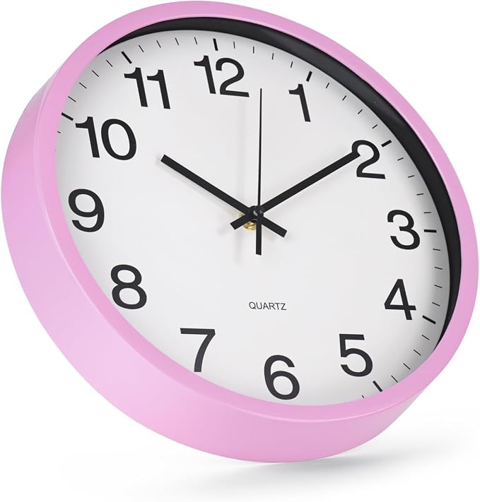 Wall Clock Non-Ticking Silent Quartz Movement Decor Clock Modern Simple Style - Image 2