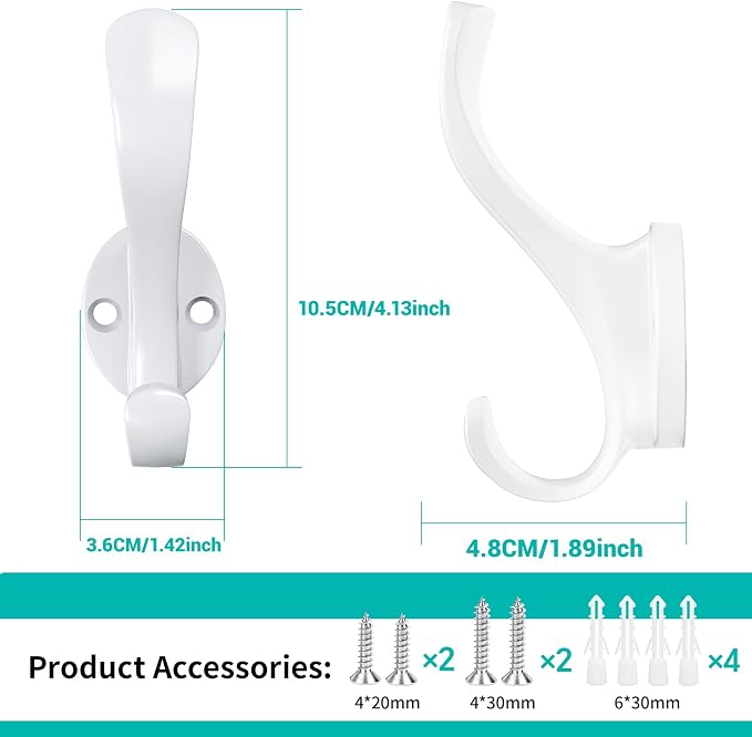 Coat Hooks Heavy Duty - Image 2
