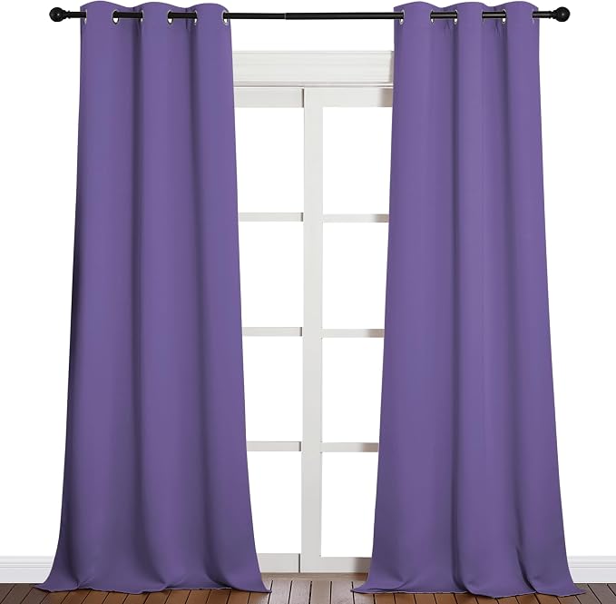 NICETOWN Patio Glass Door Blackout Curtains - Image 2