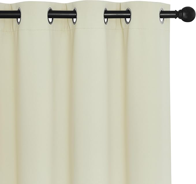 NICETOWN Blackout Drapery Curtain Panel 90 inches Long - Image 7