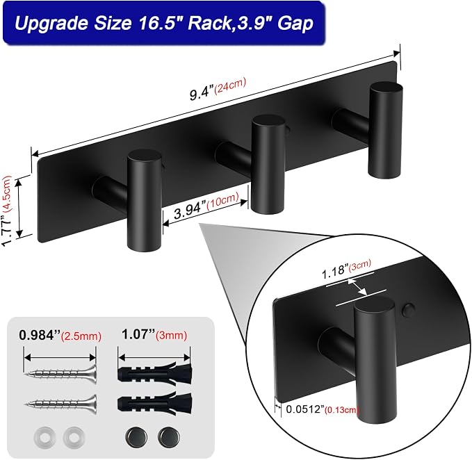 Bntuk Coat Rack Wall Mount - Image 4