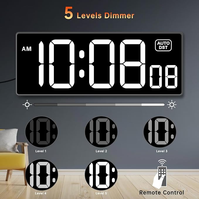Soobest Digital Wall Clock - Image 3