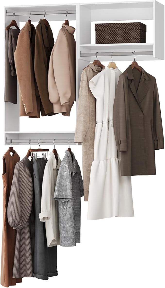 ROOMTEC Modular Closet System, Wooden Tower by ROOMTEC