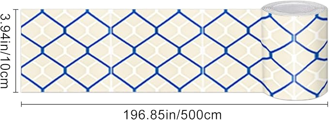 HOMETITUTE Wallpaper Border Peel and Stick Decorative Wall Trim Self Adhesive - Image 3