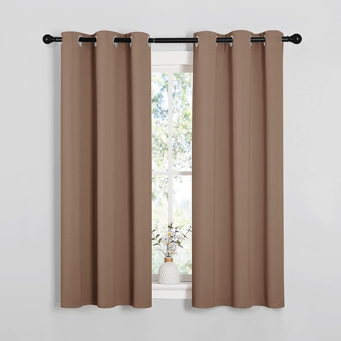 NICETOWN Window Draperies Room Darkening Curtain Panels, Window Treatment - Image 2