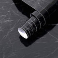 Arthome Black Marble, 11.8x100 Inches Peel and Stick Wallpaper, Marble Contact by ArthomeWALLDECOR