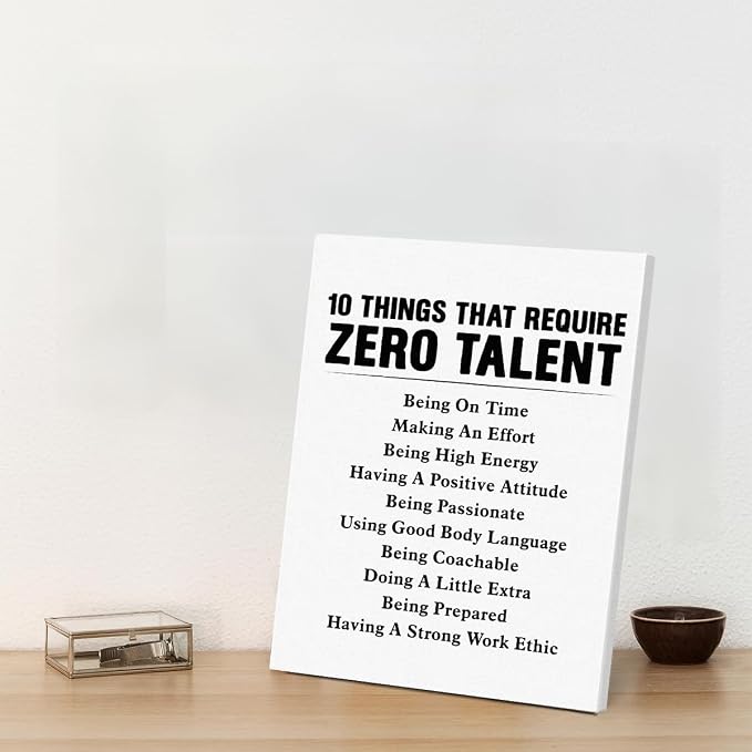 Motivational Wall Art, Inspirational Quote Wall Decor Leadership Gifts - Image 6