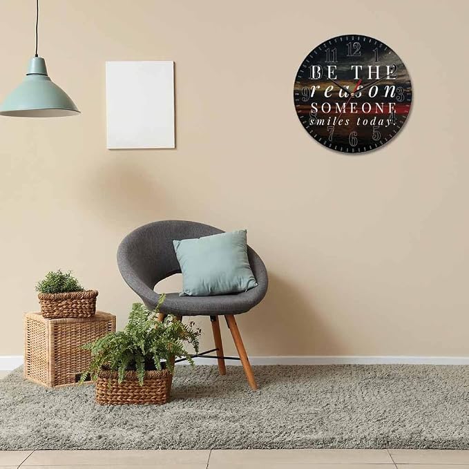 Mxocom Faith Quote Wall Clock Motivational and Inspirational Quote About Life - Image 6